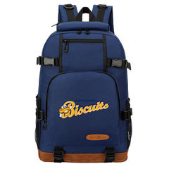 Montgomery Biscuits Waterproof Backpack School Notebook Travel Bag