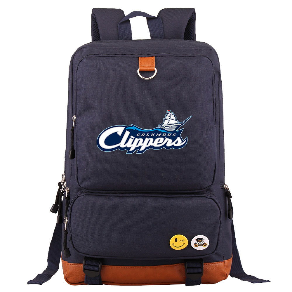 Columbus Clippers Water Proof Backpack NoteBook Laptop School Bag