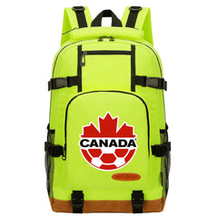 Canada National Football Team Waterproof Backpack School Notebook Travel Bag