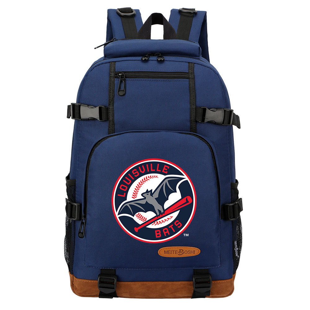 Louisville Bats Waterproof Backpack School Notebook Travel Bag