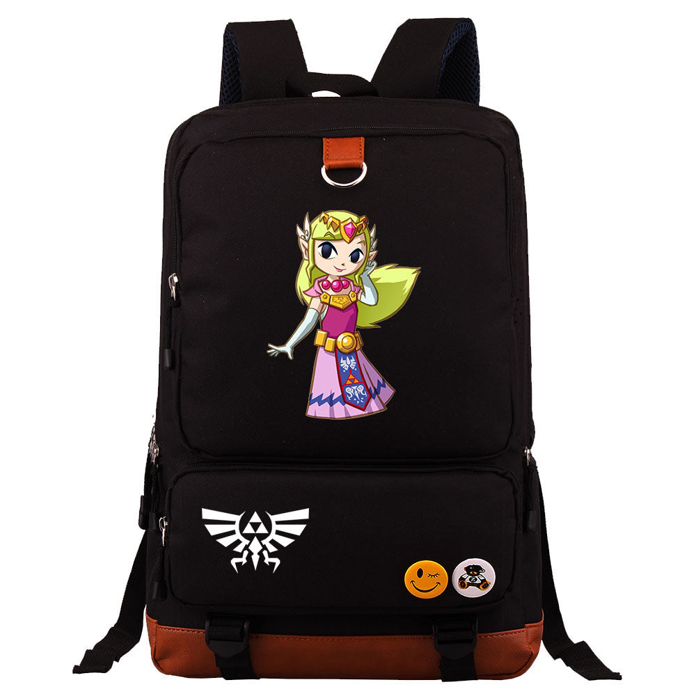 Zelda Proof Backpack NoteBook Laptop School Bag
