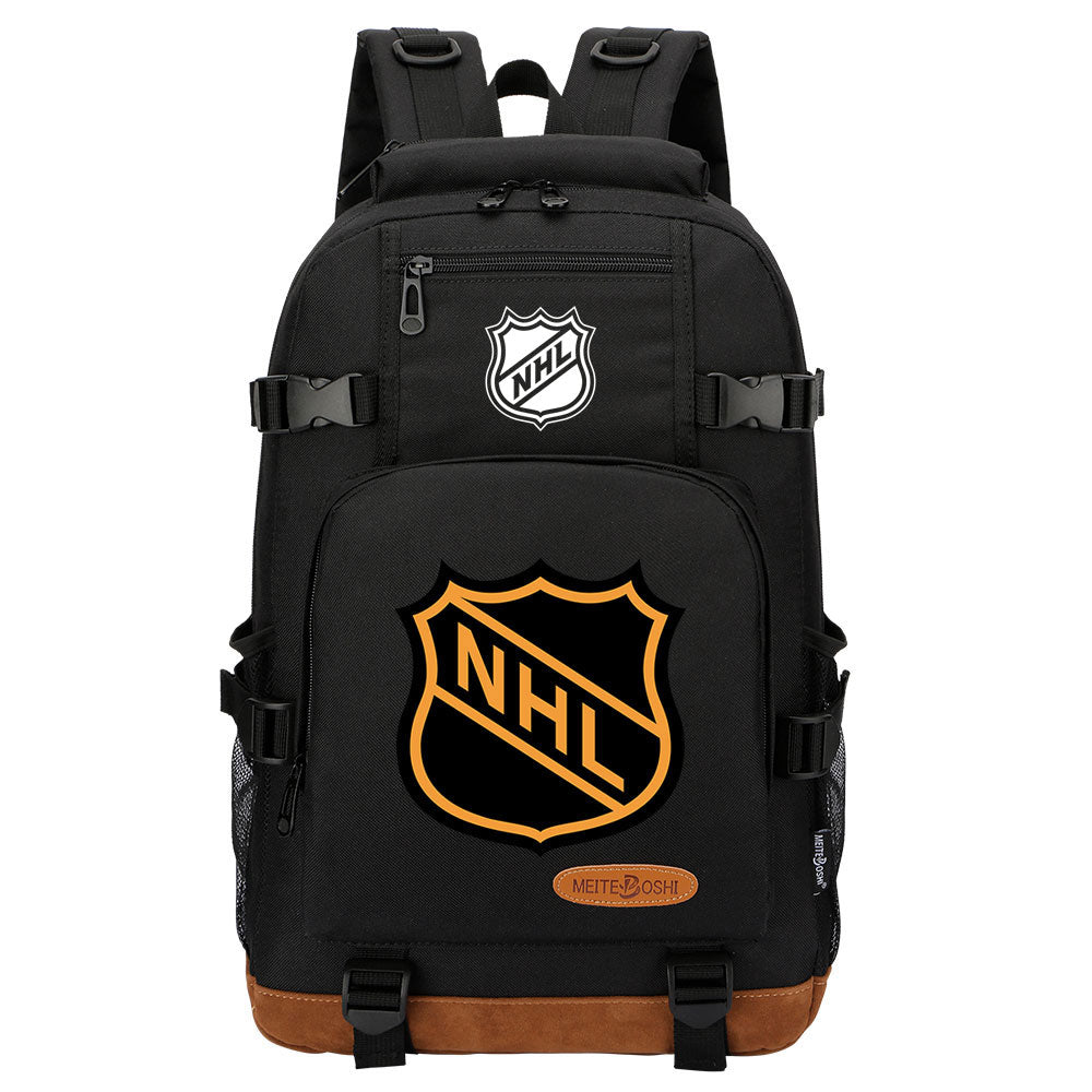 Hockey Team Waterproof Backpack School Notebook Travel Bag