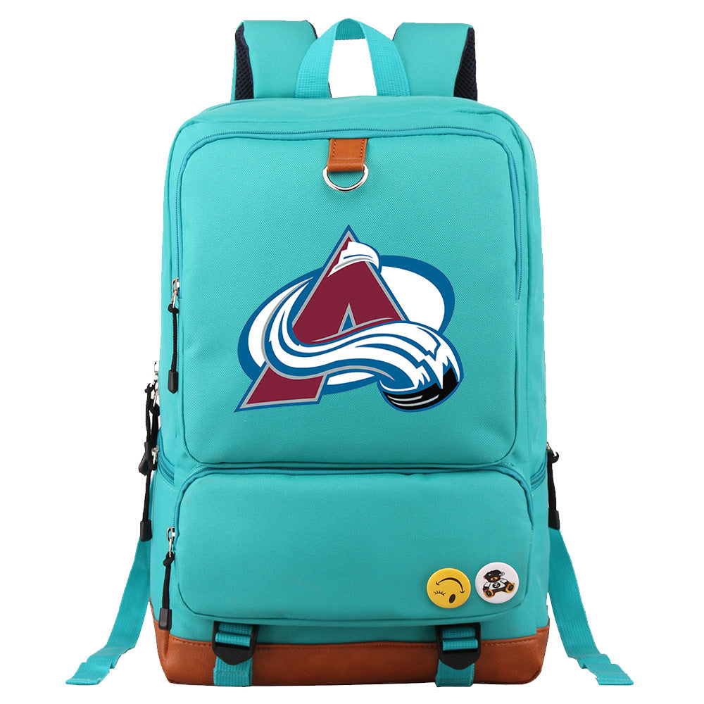 Colorado Avalanche Hockey Team Proof Backpack NoteBook Laptop School Bag