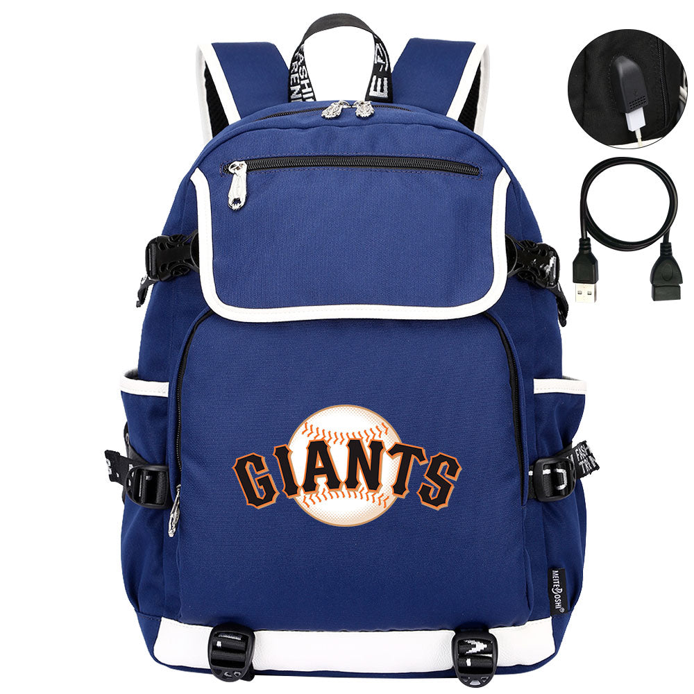 San Francisco Giants  Backpack School Notebook Travel Bags