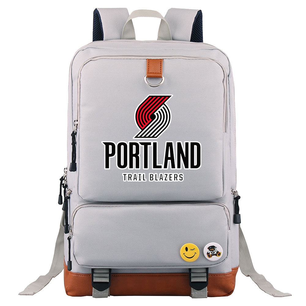 Portland Trail Blazers Water Proof Backpack NoteBook Laptop School Bag