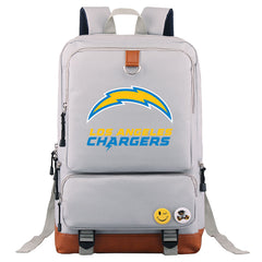 Los Angeles Chargers Football Team Rugby Proof Backpack NoteBook Laptop School Bag