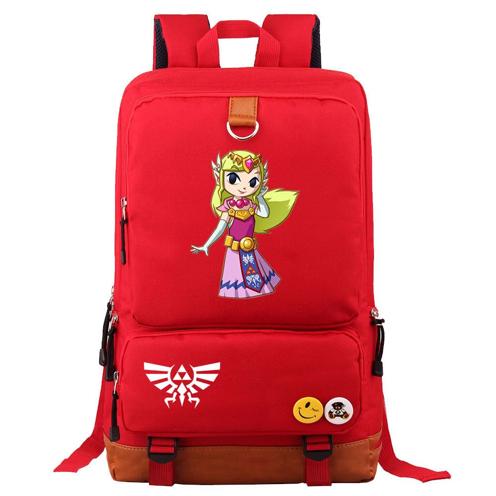 Zelda Proof Backpack NoteBook Laptop School Bag