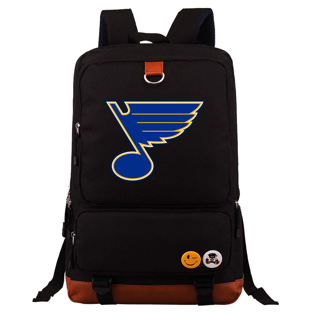 St Louis Blues Hockey Team Proof Backpack NoteBook Laptop School Bag