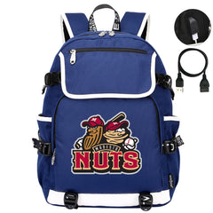 Modesto Nuts Backpack School Notebook Travel Bags
