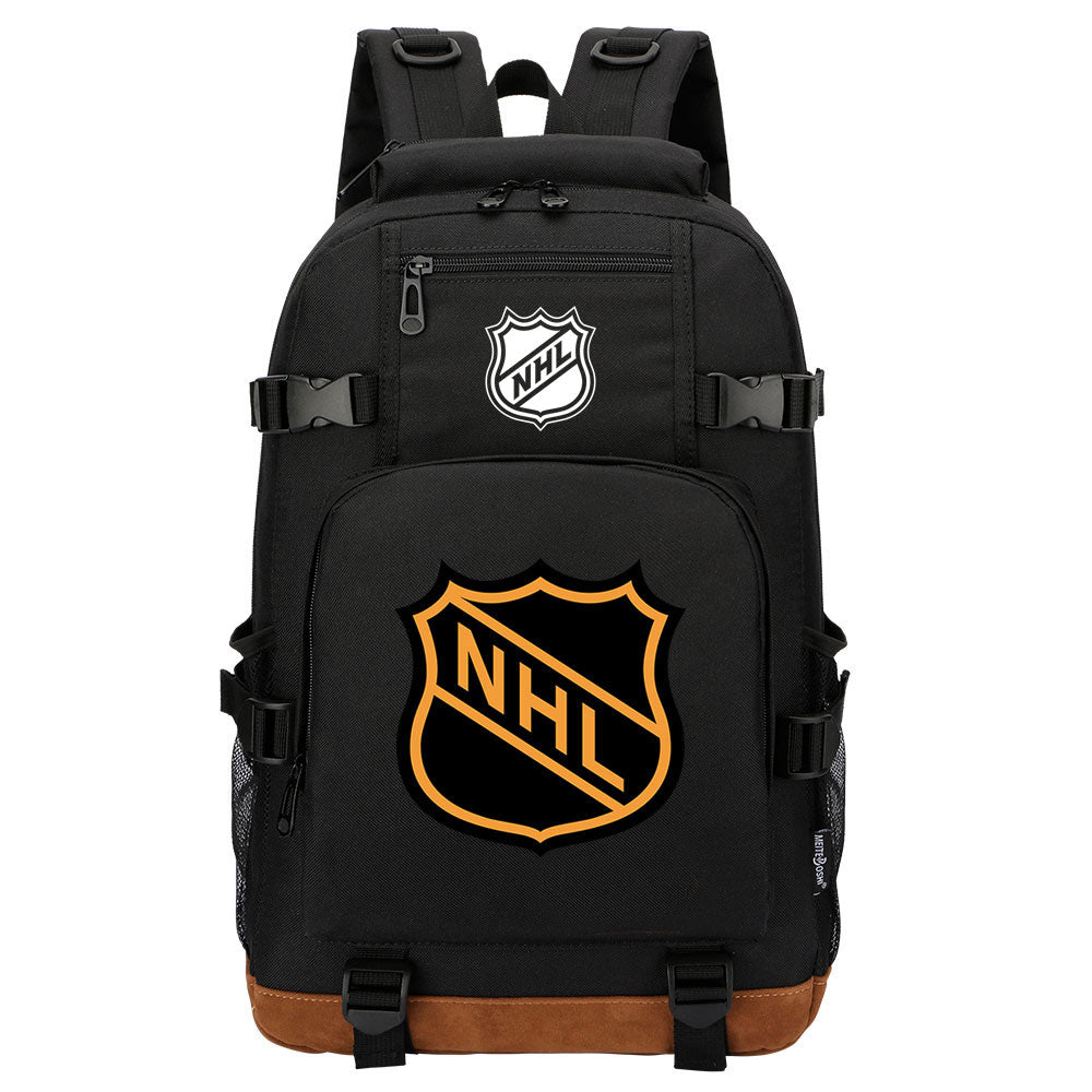 Hockey Team Waterproof Backpack School Notebook Travel Bag