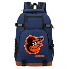 Baltimore Orioles Waterproof Backpack School Notebook Travel Bag