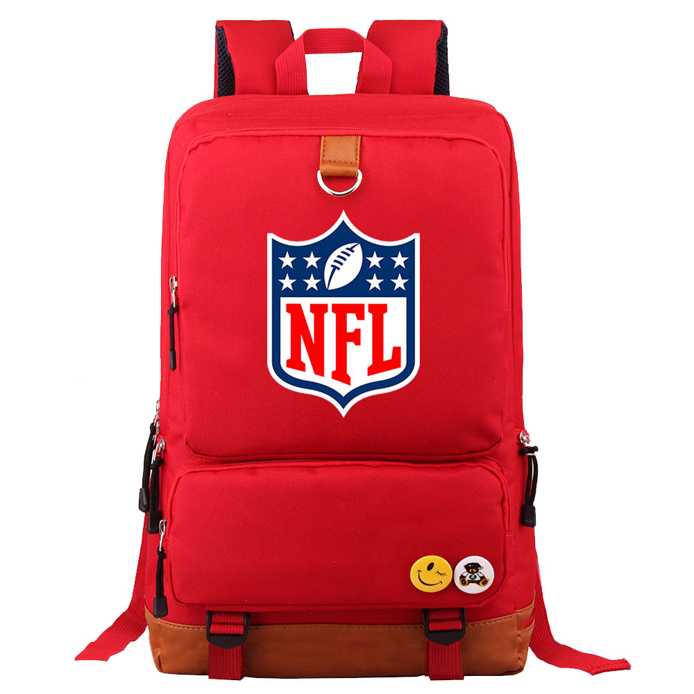 Football Team Rugby Proof Backpack NoteBook Laptop School Bag