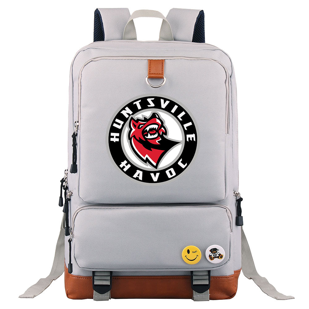 Huntsville Havoc Hockey Team Proof Backpack NoteBook Laptop School Bag