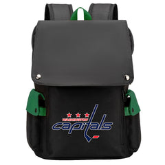 Washington Capitals Hockey Team School Backpack Oxford Laptop Bag