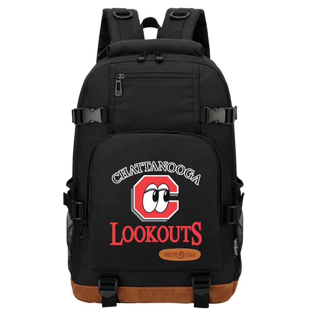 Chattanooga Lookouts Waterproof Backpack School Notebook Travel Bag