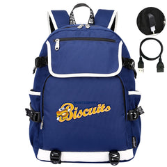 Montgomery Biscuits Backpack School Notebook Travel Bags