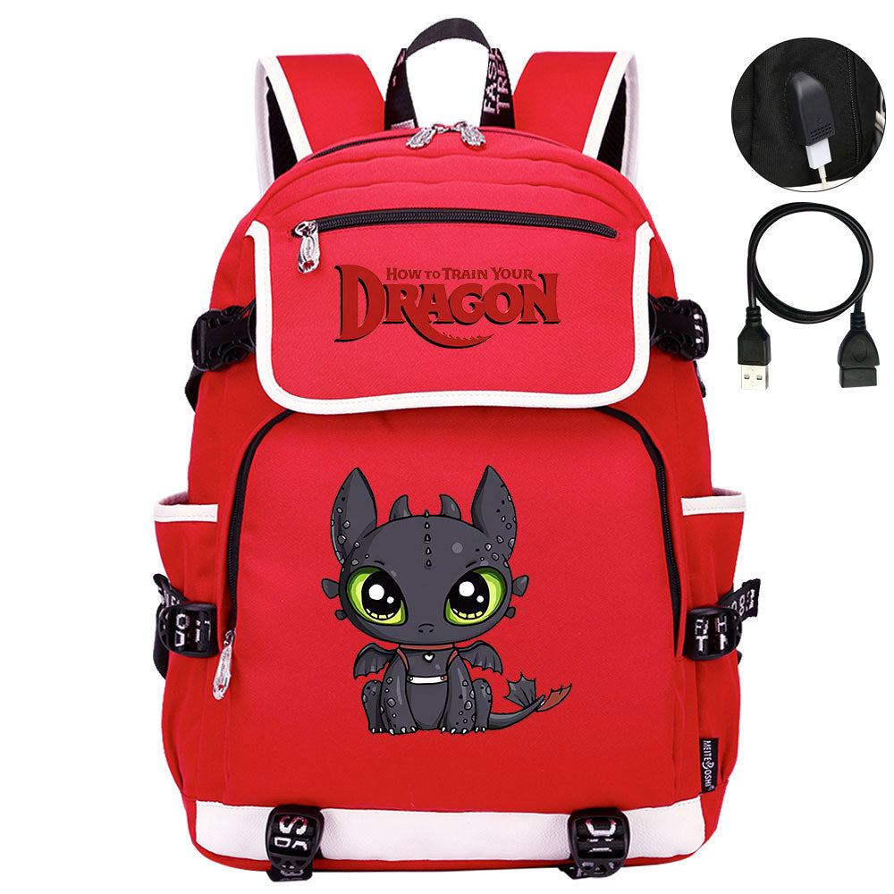 How to Train Your Dragon Backpack School Notebook Travel Bags
