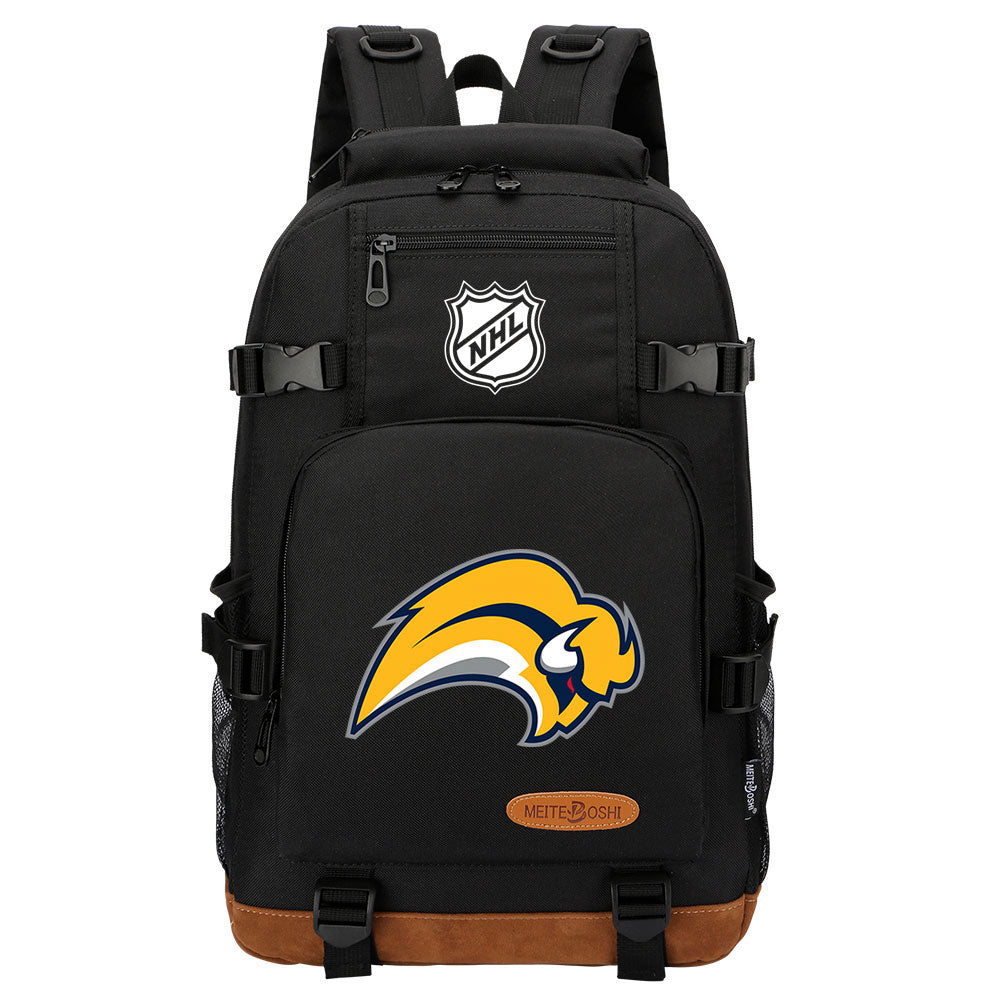 Buffalo Sabres Hockey League  Waterproof Backpack School Notebook Travel Bag