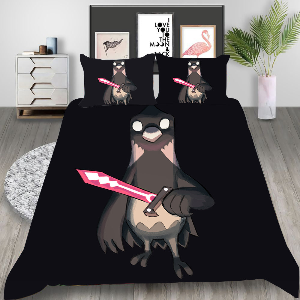 Death's Door Cosplay Bedding Set Duvet Cover Pillowcases Halloween Home Decor