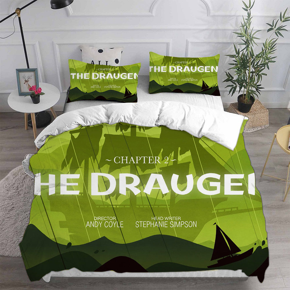 Hilda Season 1   Cosplay Bedding Set Duvet Cover Pillowcases Halloween Home Decor