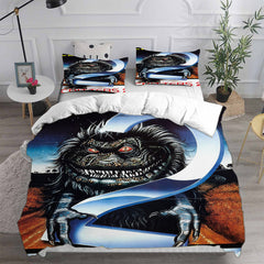Critters Cosplay Bedding Set Duvet Cover Pillowcases Halloween Home Decor