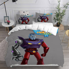 Buzz Lightyear Cosplay Bedding Set Duvet Cover Pillowcases Halloween Home Decor