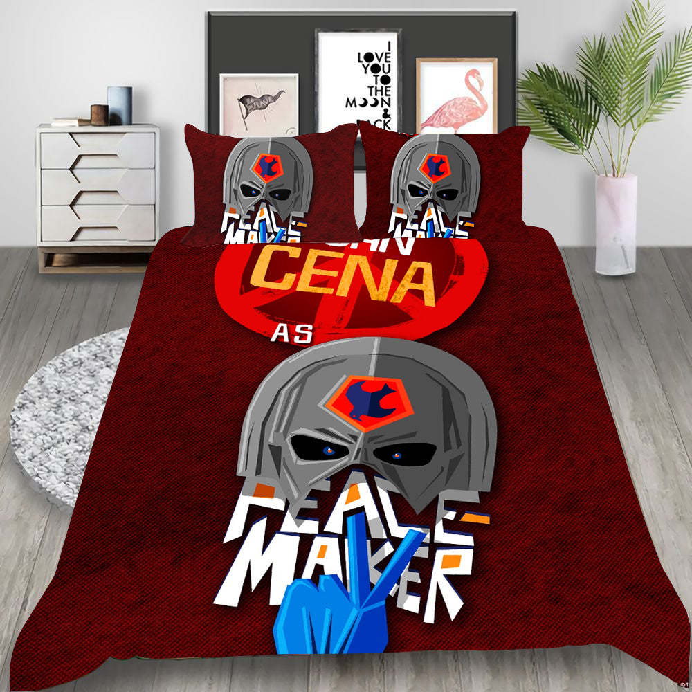 Suicide Squad Harley Quinn Cosplay Bedding Set Duvet Cover Pillowcases Halloween Home Decor
