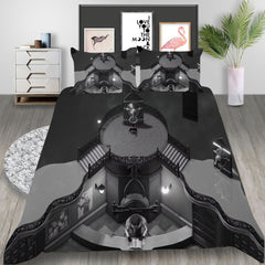 Death's Door Cosplay Bedding Set Duvet Cover Pillowcases Halloween Home Decor