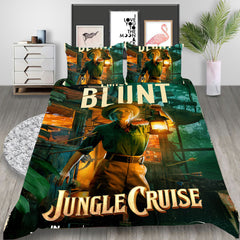 Jungle Cruise Cosplay Bedding Set Duvet Cover Pillowcases Halloween Home Decor