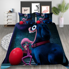 Hotel Transylvania 4 Transformania Cosplay Bedding Set Duvet Cover Pillowcases Halloween Home Decor