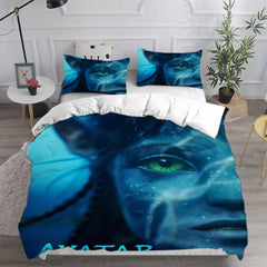 Avatar 2 Cosplay Bedding Set Duvet Cover Pillowcases Halloween Home Decor