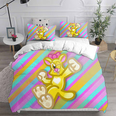Battle Kitty Cosplay Bedding Set Duvet Cover Pillowcases Halloween Home Decor