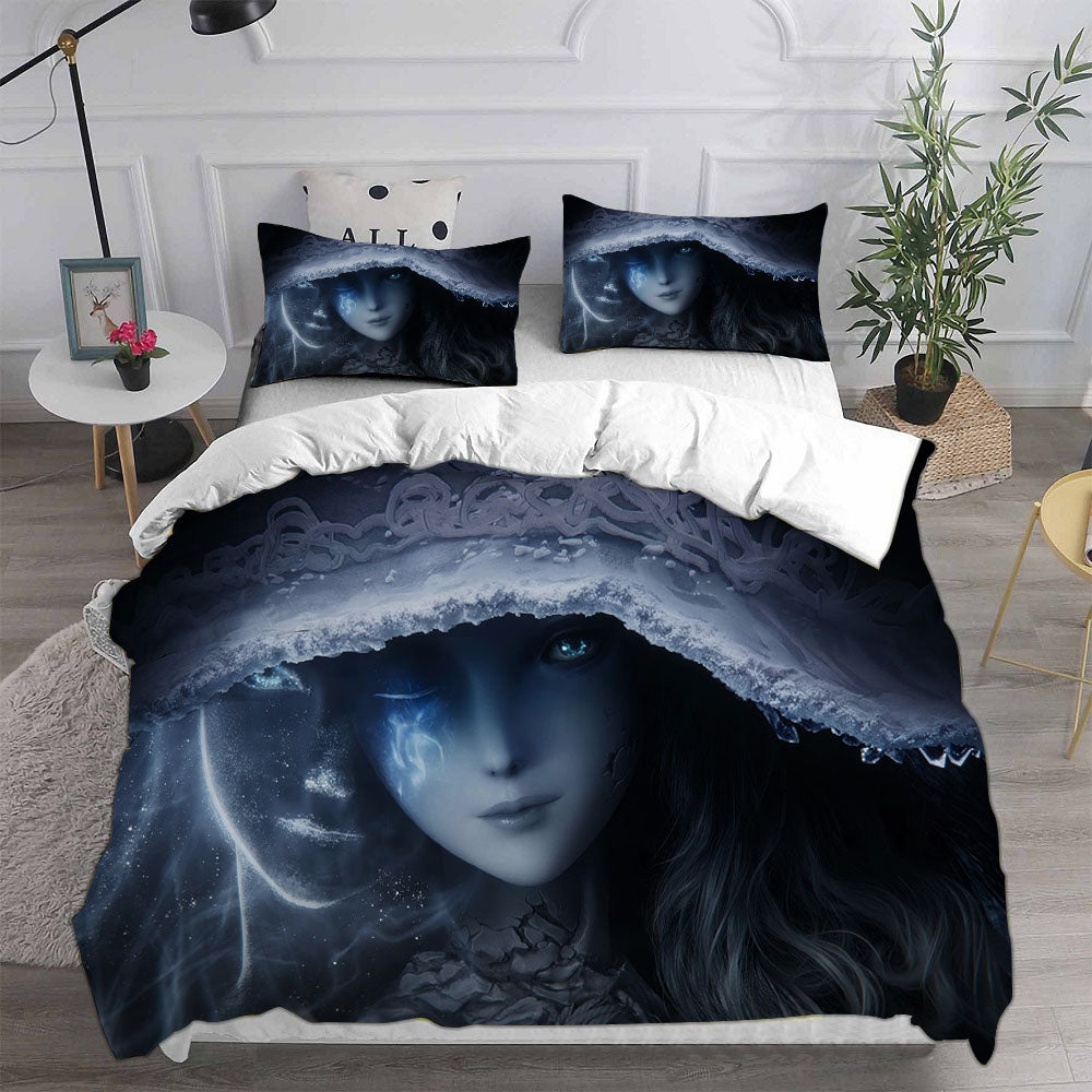 Elden Ring Cosplay Bedding Set Duvet Cover Pillowcases Halloween Home Decor