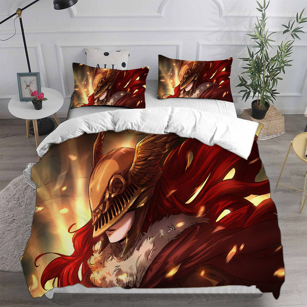 Elden Ring Cosplay Bedding Set Duvet Cover Pillowcases Halloween Home Decor