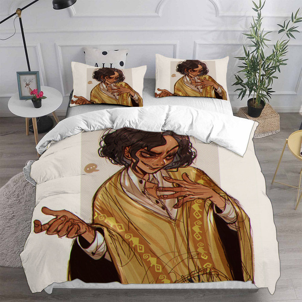 Encanto Mirabel Cosplay Bedding Set Duvet Cover Pillowcases Halloween Home Decor