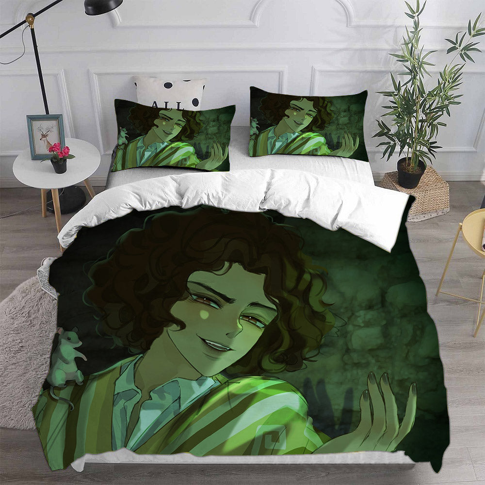 Encanto Mirabel Cosplay Bedding Set Duvet Cover Pillowcases Halloween Home Decor