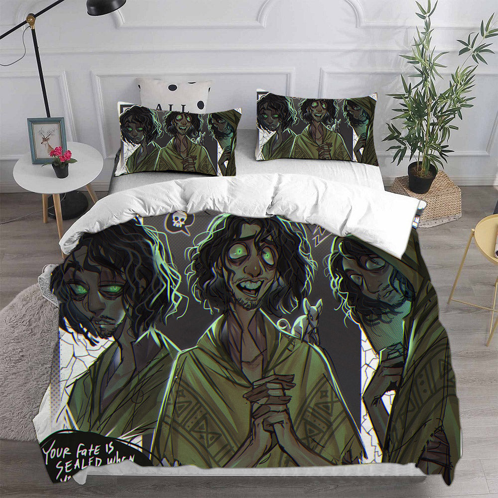 Encanto Mirabel Cosplay Bedding Set Duvet Cover Pillowcases Halloween Home Decor