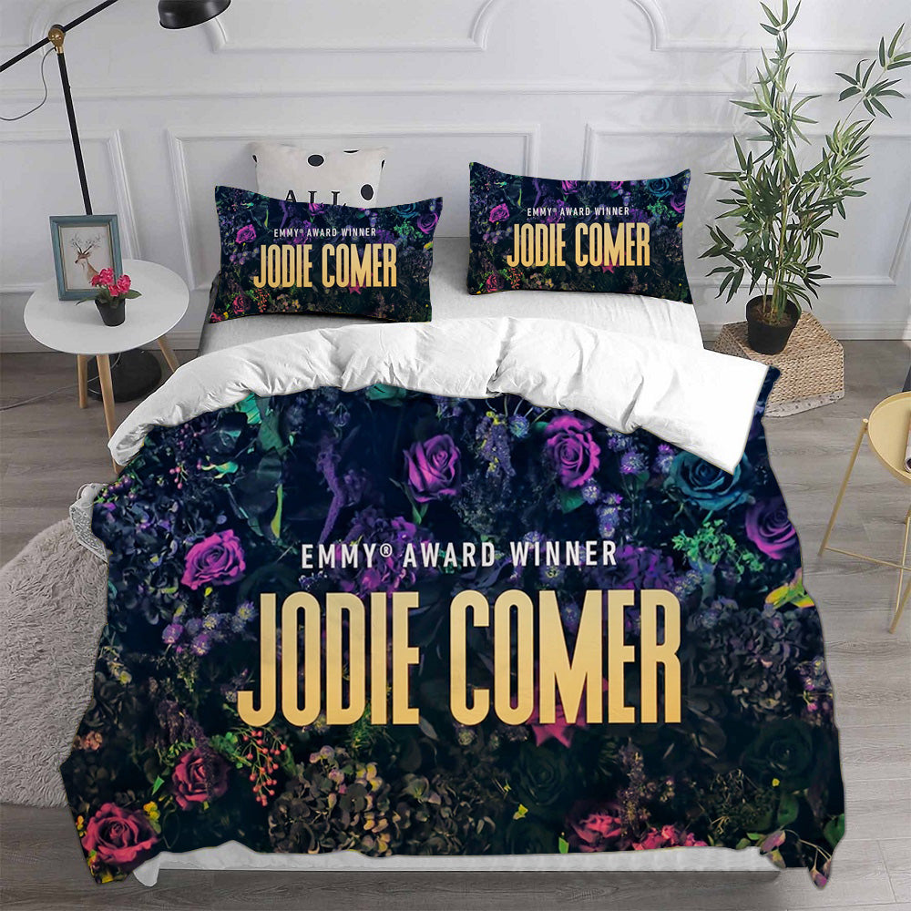 Killing Eve Cosplay Bedding Set Duvet Cover Pillowcases Halloween Home Decor