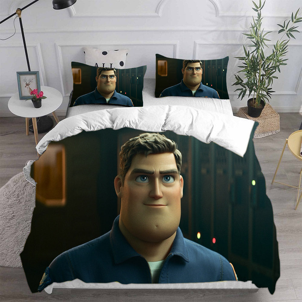 Lightyear Cosplay Bedding Set Duvet Cover Pillowcases Halloween Home Decor