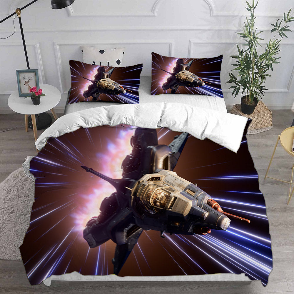 Lightyear Cosplay Bedding Set Duvet Cover Pillowcases Halloween Home Decor