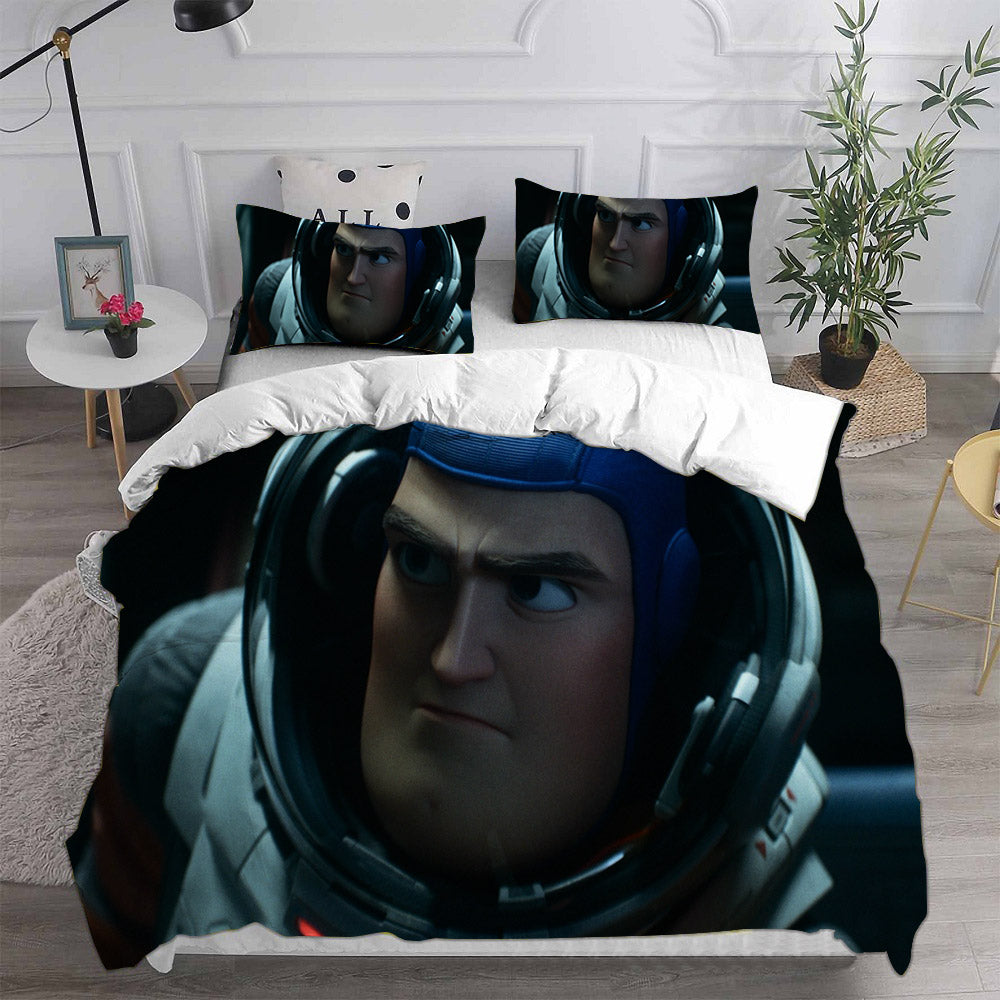 Lightyear Cosplay Bedding Set Duvet Cover Pillowcases Halloween Home Decor