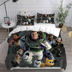 Lightyear Cosplay Bedding Set Duvet Cover Pillowcases Halloween Home Decor