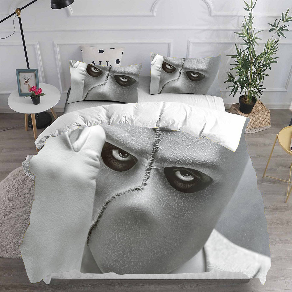 Moon Knight Cosplay Bedding Set Duvet Cover Pillowcases Halloween Home Decor