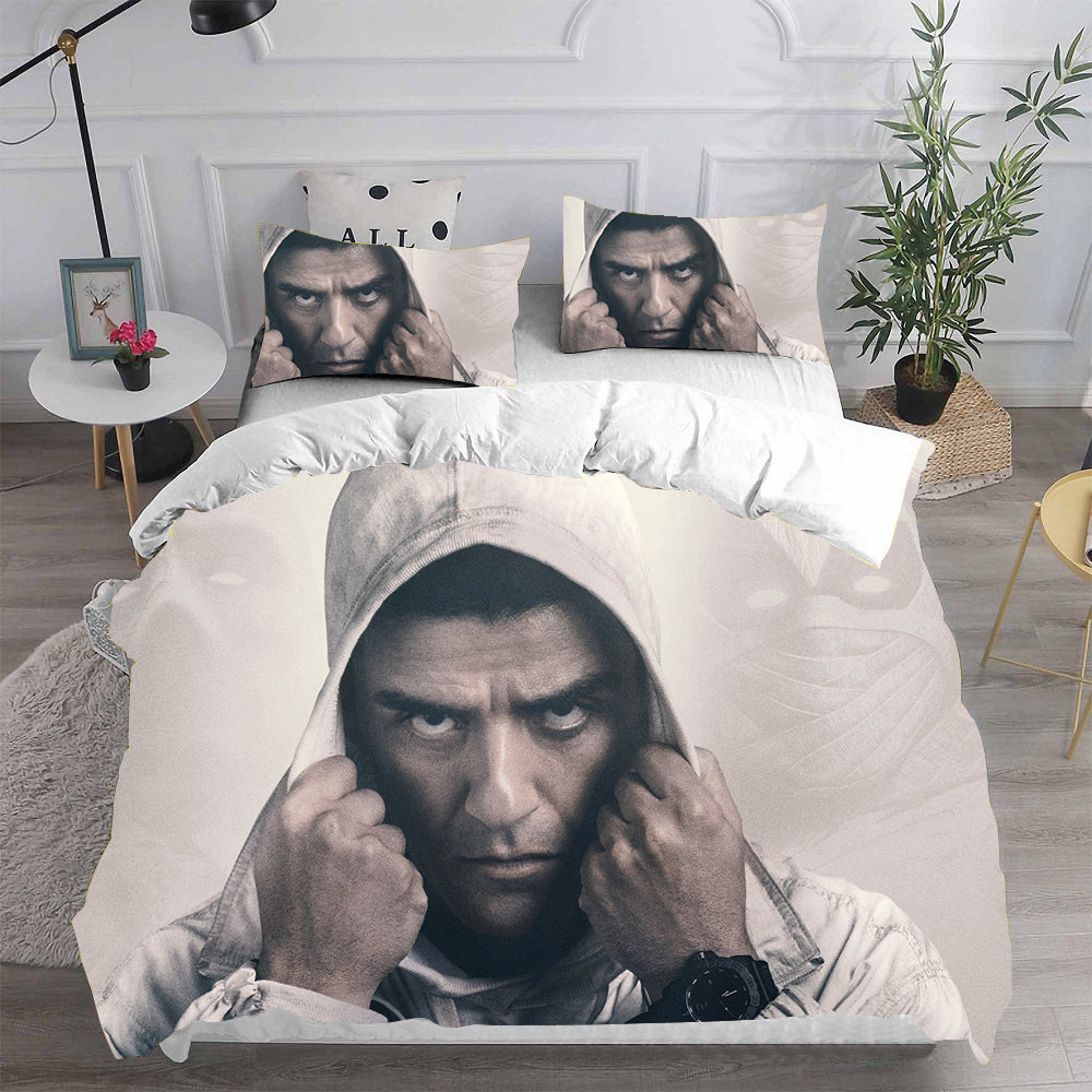 Moon Knight Cosplay Bedding Set Duvet Cover Pillowcases Halloween Home Decor