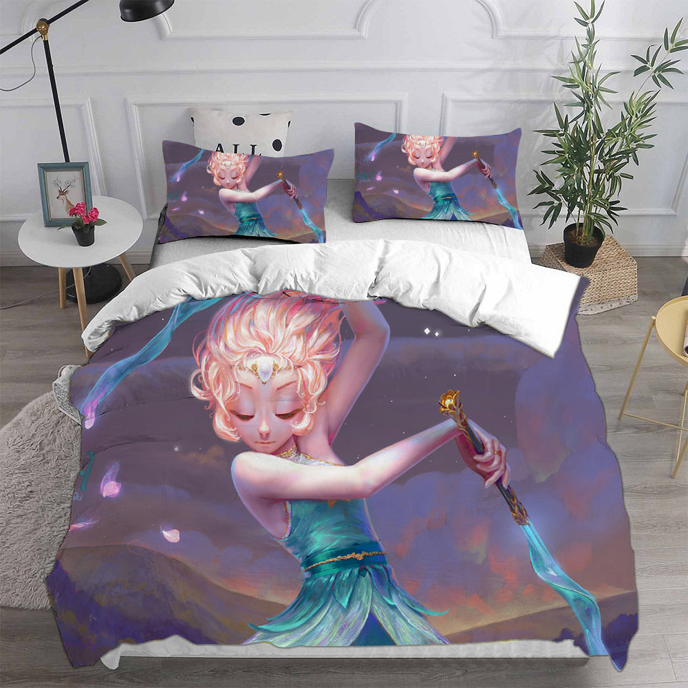 Steven Universe Cosplay Bedding Set Duvet Cover Pillowcases Halloween Home Decor
