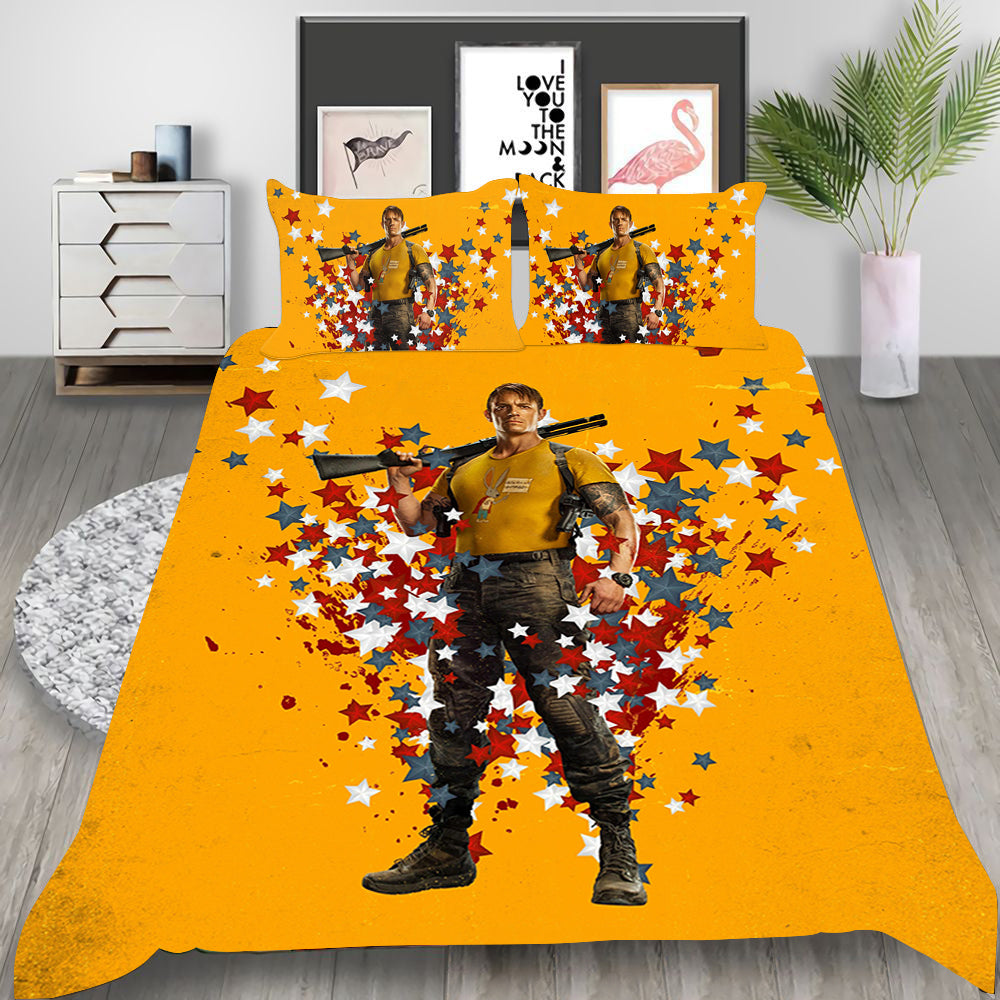 Suicide Squad 2 Harley Quinn Cosplay Bedding Set Duvet Cover Pillowcases Halloween Home Decor